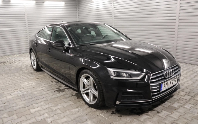 Audi A5 cena 111999 przebieg: 163000, rok produkcji 2019 z Tychy małe 277